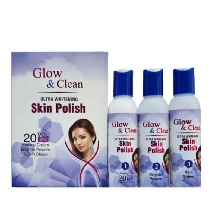 Glow and Clean Skin Polisher Ultra Whitening