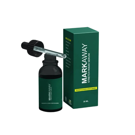 Markaway Stretch Mark Serum | Herbal Formula for Scars & Skin Elasticity | 30ml