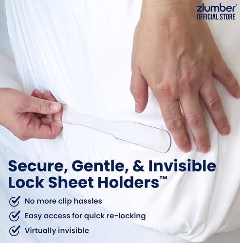 Smart Bed Sheet Lock (Pack of 4)