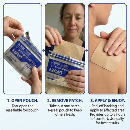 Premium Japanese Pain Relief Patches