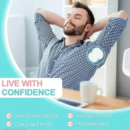 Sweat Pads, Unisex Summer Deodorants Underarm Anti Perspiration Sweat Pads