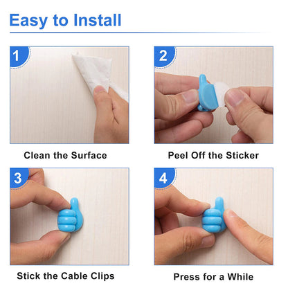 Silicone Thumbs Up Hook