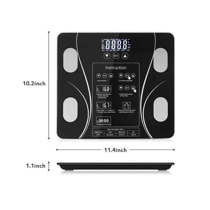 Smart Digital Body Weight Scale | Bluetooth, BMI & USB Charging