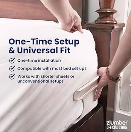 Smart Bed Sheet Lock (Pack of 4)