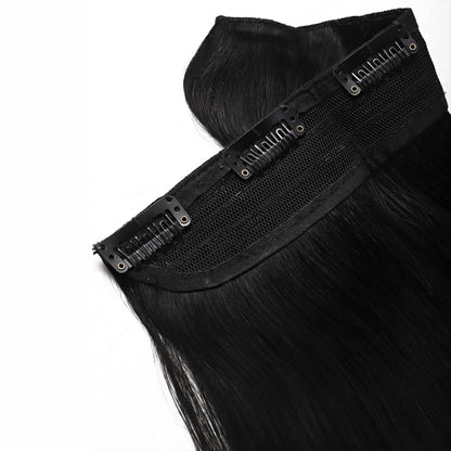 Soft Natural Straight Clip in Hair Extensions