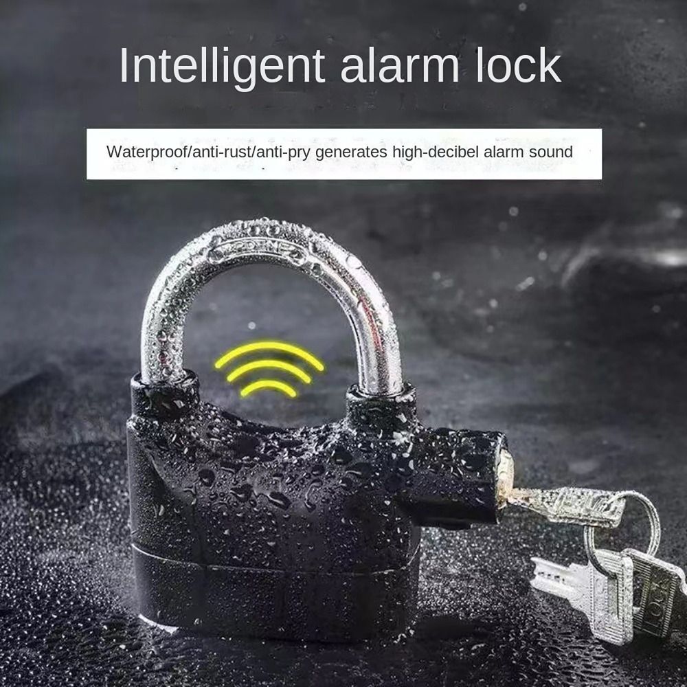 Intelligent Waterproof Siren Alarm Lock